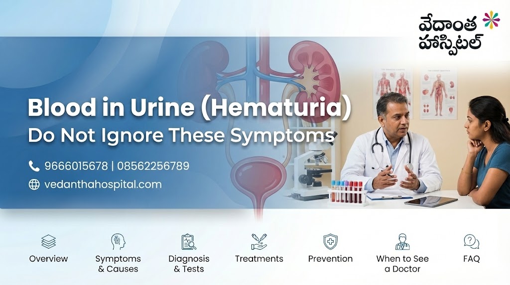 Blood in Urine (Hematuria) – Do Not Ignore These Symptoms - best urology hospital in kadapa - vedanta hospitals in kadapa