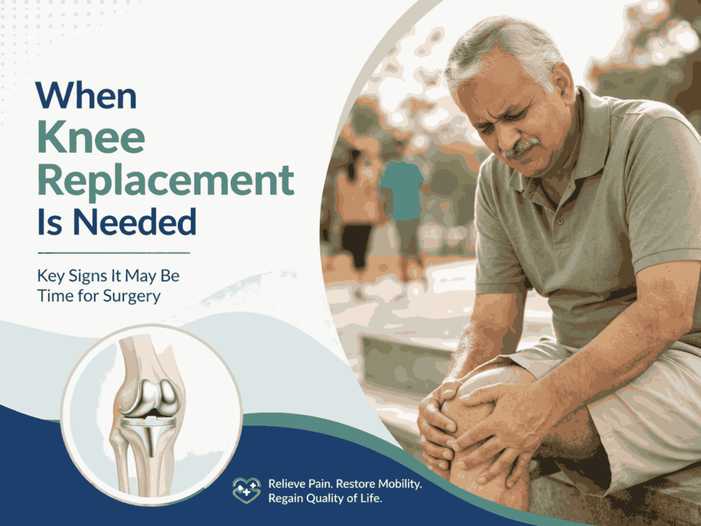 When knee replacement is needed main image