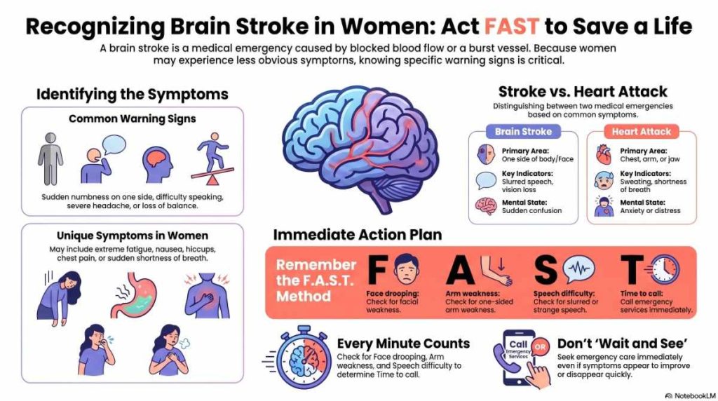 symptomps-of-brain-stroke-in-women