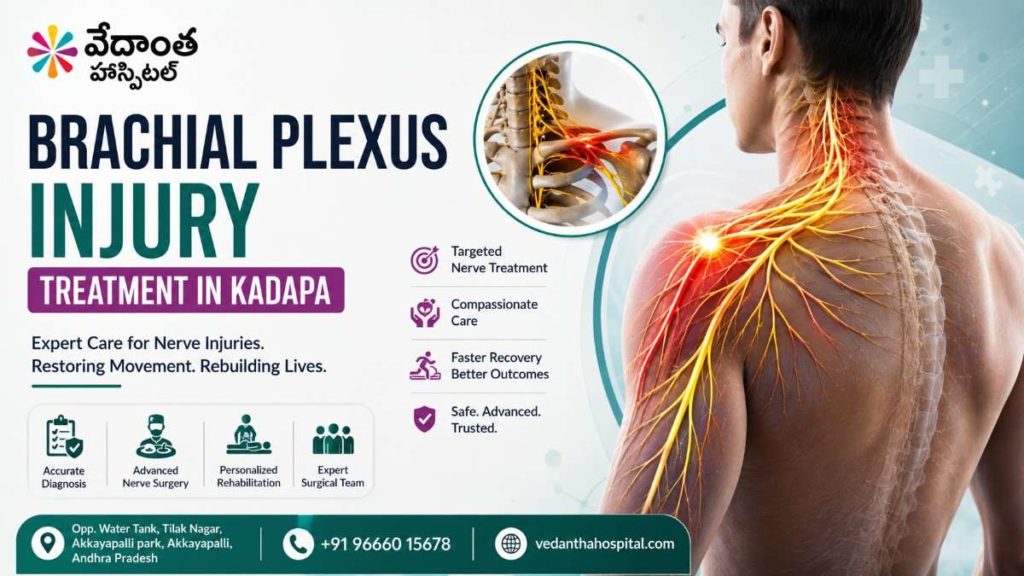 Brachial plexus injury treatment in Kadapa at Vedanta Hospitals